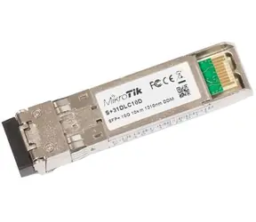 Mikrotik S+31DLC10D / Konwerter / Moduł optyczny SFP+ / SM / 10km / 10G / 1310nm