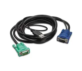 Zintegrowany rack LCD KVM APC / kabel USB - VGA / 1,8 m