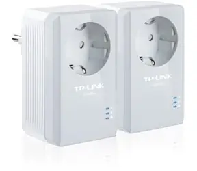 TP-LINK TL-PA4010P Kit startowy / Adapter Powerline AV500 / LAN + gniazdo AC / HomePlug AV / 2 szt.