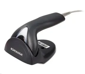 Datalogic Touch 90 Light (TD1120-BK-90K1) czarny / zestaw 1 (USB) / ręczny czytnik kodów kreskowych / 1D / kabel USB / stojak