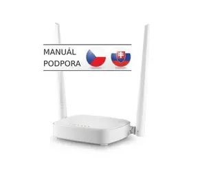 Tenda N301 / Wireless-N / 802.11n / 2,4 GHz / 300 Mbps / 1x WAN / 3x LAN / 2x 5 dBi