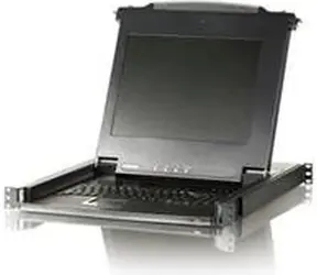 Konsola Aten KVM LCD 17" + klawiatura + touchpad / 19" 1U
