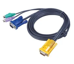Kabel Aten KVM HD15-SVGA+PS/2 / 6m