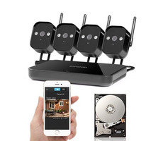 Zmodo 720P Wifi Mini NVR+4xIP CAM+1TB HDD/czarny