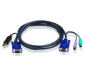 Kabel Aten KVM w zestawie do CS-82A 3M / 84A / 138A / 88A / USB na PS/2