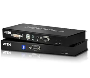 Aten Extender PC-konsola DVI do 60m / USB / do 1920x1200 punktów / przepięcie / RS-232