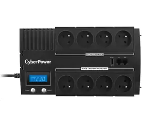 CyberPower BRICs LCD UPS 700VA/420W - gniazda Czechy