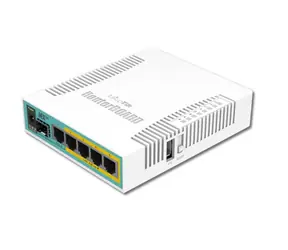Mikrotik RB960PGS biały / RouterBOARD / 800 MHz / 128MB RAM / 5x LAN / hEX 