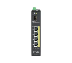 ZyXEL RGS100-5P / Przełącznik stacjonarny / 5x 1Gbps / 4X GbE + 1x SFP / PoE 30W