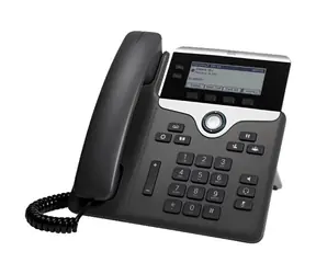 Telefon IP Cisco 7821 (przeznaczony dla Cisco UC Manager) czarny / telefon VoIP / SIP / SRTP / 2 linie