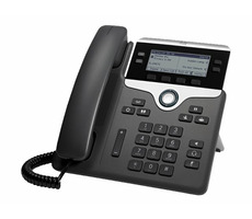 Telefon IP Cisco 7841 (przeznaczony dla Cisco UC Manager) czarny / telefon VoIP / SIP / SRTP / 4 linie