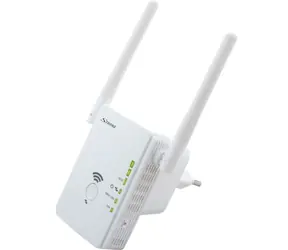 Strong uniwersalny wzmacniacz 300 biały / standard Wi-Fi 802.11n / 300 Mbit / 2,4 GHz / 2x LAN