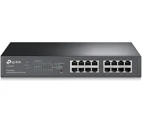 TP-LINK TL-SG1016PE / Switch / 32 Gbps / 16x GLAN / 8x PoE
