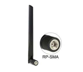 Antena DeLock ZigBee Multi / Bluetooth / GSM / LTE / UMTS / 802.11 bgn / 4,3 dBi / dookólna przegubowa / czarna