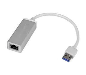 Adapter StarTech USB 3.0 srebrny / do podłączenia sieciowego / RJ45 