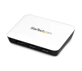 Karta sieciowa StarTech USB 3.0 NIC z koncentratorem biała / do połączenia sieciowego / 3x USB 3.0 / USB 3.1 Gen 1 / RJ45 