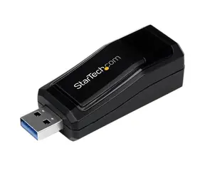 Adapter StarTech USB 3.0 NIC czarny / do połączenia sieciowego / RJ45 