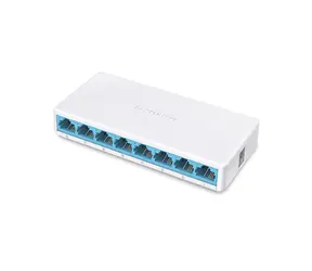Mercusys MS108 / 8-portowy przełącznik / 10 100 Mbps / komputer stacjonarny