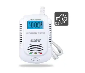 SAFEHOME SAFE-808 COM / Detektor gazów palnych i wybuchowych 