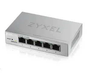 ZyXEL GS1200-5 / Stacjonarny przełącznik Gigabit Web SMART / 5x 1 Gbps / QoS / Metalowa konstrukcja