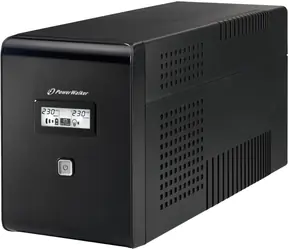 PowerWalker VI 2000 LCD / zapasowy UPS / 2000 VA / 2x Schuko / 2x IEC / RJ11 / RJ45 / USB 