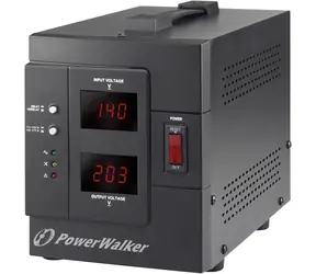 PowerWalker AVR 2000-SIV / regulator napięcia / 2000VA / 1600W / 2x Schuko