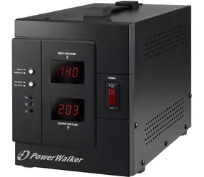 PowerWalker AVR 3000-SIV / regulator napięcia / 3000VA / 2400W / 1x Schuko