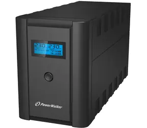PowerWalker VI 1200 SHL FR / UPS zapasowy / 1200 VA / 600 W / 2x FR / 2x IEC 13 / RJ11 / RJ45 / USB
