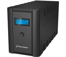 PowerWalker VI 1200 SHL IEC USV / zasilacz awaryjny UPS / 1200 VA / 600 W / 6x IEC 13 / RJ11 / RJ45 / USB / po sprzedaży / po sprzedaży