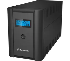 PowerWalker VI 2200 SHL FR UPS / UPS zapasowy / 2200 VA / 1200 W / 2x FR / 2x IEC / RJ11 / RJ45 / USB