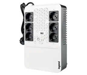 Legrand UPS Keor Multiplug 600VA FR / UPS zapasowy / 600 VA / 360 W / 6x FR / USB