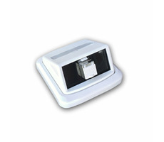 ABB TANGO Gniazdo pojedyncze 1xRJ45 cat6A STP białe