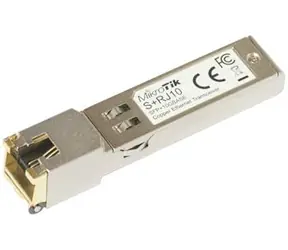 Moduł metalowy Mikrotik S+RJ10 / RJ45 SFP+