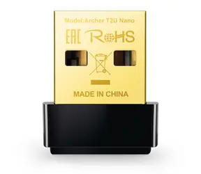 Adapter USB TP-LINK Archer T2U Nano / Wi-Fi AC600 / 2,4 GHz 150 Mb/s / 5 GHz 433 Mb/s / USB 2.0