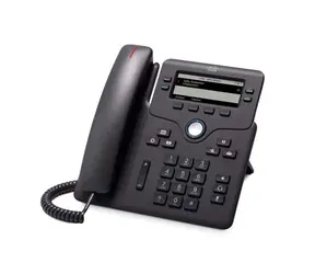 Telefon IP Cisco 6851 czarny / telefon VoIP / wyświetlacz 3,5" / SIP / RTCP / SRTP