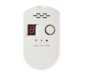 Nedis DTCTG10CWT - Detektor gazu biały / EN50194 / LPG/Gaz ziemny/Węgiel