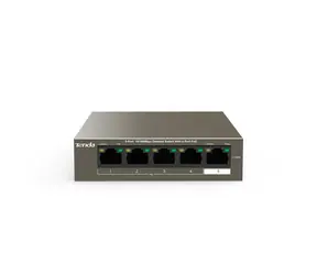 Tenda TEF1105-4-63W / Przełącznik 5- Port / 10-100 Mbps / PoE 63W