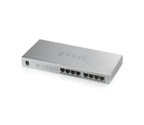 ZyXEL GS1008- HP / 8- Port przełącznik desktopowy / 8x GLAN / 8x PoE / PoE 60W