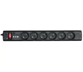 Listwa ochronna EATON PS6TF / ochrona przeciwprzepięciowa / 6 gniazd / RJ-11