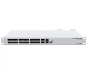 Mikrotik CRS326-24S+2Q+RM / 24x 10Gbps SFP+ / 2x 40Gbps QSFP+ / 2x RJ45 / 1U