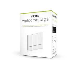 Netatmo NT00003 biały / SMART czujniki do drzwi i okien / Android i iOS / 3 szt