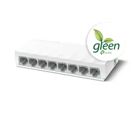 TP-LINK LS1008 biały / Switch / 10|100Mbps / 8x LAN