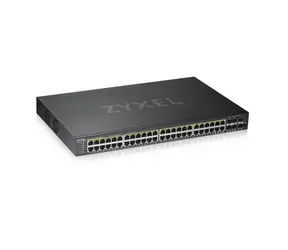 ZyXEL GS1920-48HPV2 / 50- Port przełącznik / 100|1000 Mbps / 4X combo RJ-45 | SFP/PoE/L2