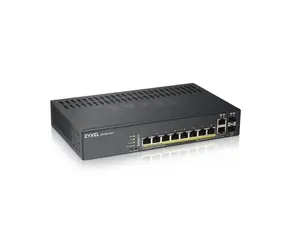 ZyXEL GS1920-8HPV2 / 10- Port przełącznik / 100|1000 Mbps / 2x combo RJ-45 | SFP/PoE