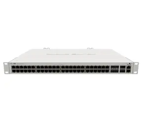 Mikrotik CRS354-48G-4S+2Q+RM / 48x 1Gbps LAN / 4X 10 Gbps SFP+ / 2x 40 Gbps QSFP+ / 2x PSU / 1U