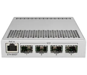 Mikrotik CRS305-1G-4S+IN / 4X SFP+ i 1x GLAN / RouterOS lub SwitchOS