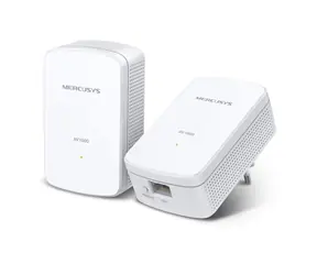 Mercusys MP500 Kit / Zestaw adapterów Powerline AV1000 / 1000Mbps / GLAN / HomePlug AV2 / 2szt