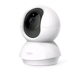 TP-LINK Tapo C210 biała / Kamera IP do użytku wewnętrznego / 3MP / kąt widzenia 360° / mikrofon i głośnik / IR / Wi-Fi / microSD