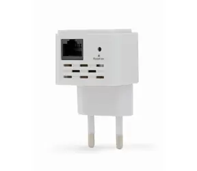 Gembird WNP-RP300-03 / wzmacniacz WiFi / 300 Mbps / 1x LAN / 802.11n / biały