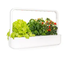 Click And Grow SMART Garden 9 biały / Inteligentna doniczka / podlewanie automatyczne / 3x pomidory / 3x bazylia / 3x sałata